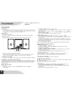 Preview for 6 page of THOMSON MIC102B User Manual