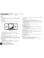 Preview for 12 page of THOMSON MIC102B User Manual