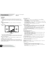 Preview for 36 page of THOMSON MIC102B User Manual