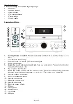 Preview for 15 page of THOMSON MIC120BT Operating Instructions Manual