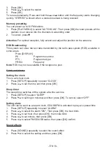 Preview for 18 page of THOMSON MIC120BT Operating Instructions Manual