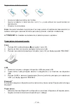 Preview for 38 page of THOMSON MIC120BT Operating Instructions Manual