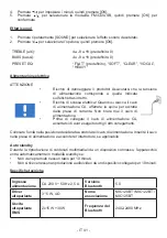 Preview for 41 page of THOMSON MIC120BT Operating Instructions Manual