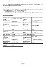 Preview for 62 page of THOMSON MIC120BT Operating Instructions Manual