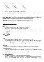 Preview for 70 page of THOMSON MIC120BT Operating Instructions Manual