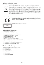 Preview for 3 page of THOMSON MIC120DABBT Operating Instructions Manual