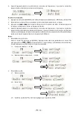 Preview for 11 page of THOMSON MIC120DABBT Operating Instructions Manual