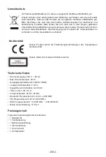 Preview for 66 page of THOMSON MIC120DABBT Operating Instructions Manual