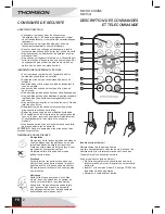 Предварительный просмотр 4 страницы THOMSON MIC150i User Manual