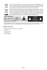 Preview for 21 page of THOMSON MIC200IDABBT Operating Instructions Manual