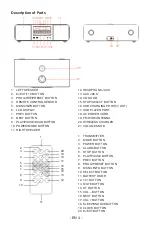 Preview for 22 page of THOMSON MIC200IDABBT Operating Instructions Manual