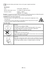 Preview for 32 page of THOMSON MIC200IDABBT Operating Instructions Manual