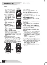 Preview for 20 page of THOMSON MIC215i Manual