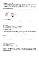 Preview for 62 page of THOMSON MIC301BT Operating Instructions Manual