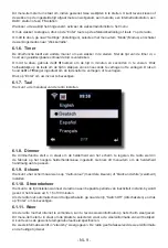 Preview for 127 page of THOMSON MIC500IWF Operating Instructions Manual