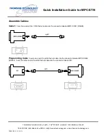 Предварительный просмотр 2 страницы THOMSON MPC-ETN - QUICK Quick Installation Manual