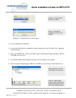 Preview for 8 page of THOMSON MPC-STD - QUICK Quick Installation Manual