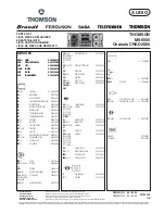 Предварительный просмотр 11 страницы THOMSON MS4000 Service Manual