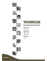 Preview for 1 page of THOMSON MT62 Addendum