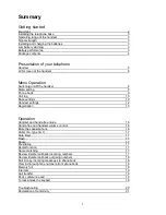 Preview for 2 page of THOMSON Multy TH-500DBE User Manual