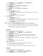 Preview for 14 page of THOMSON Multy TH-500DBE User Manual