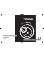 Preview for 2 page of THOMSON PDP2030 User Manual