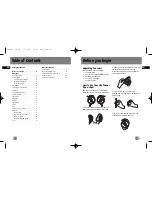 Preview for 4 page of THOMSON PDP2030 User Manual