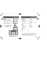 Предварительный просмотр 3 страницы THOMSON PDP2070 User Manual