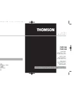 THOMSON PDP2356 - ANNEXE 1 User Manual preview