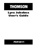 Preview for 1 page of THOMSON PDP2811 - annexe 1 User Manual