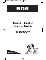 THOMSON RCA RTD206 User Manual preview