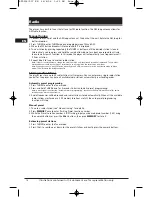 Preview for 20 page of THOMSON RCA RTD206 User Manual