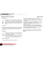 Preview for 8 page of THOMSON RCD203U User Manual