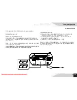 Preview for 9 page of THOMSON RCD203U User Manual