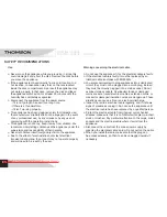 Preview for 20 page of THOMSON RCD203U User Manual