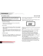 Preview for 40 page of THOMSON RCD203U User Manual