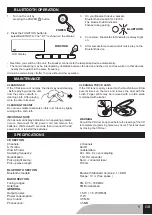 Предварительный просмотр 9 страницы THOMSON RCD400BT Operating Instructions Manual