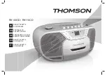 Preview for 1 page of THOMSON RK100CD Manual