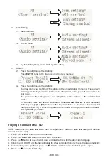 Preview for 26 page of THOMSON RK200DABCD Operating Instructions Manual