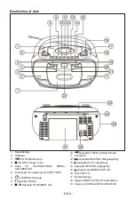 Preview for 128 page of THOMSON RK200DABCD Operating Instructions Manual