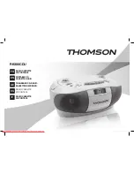 Preview for 1 page of THOMSON RK300CDU User Manual