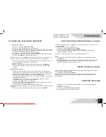 Preview for 31 page of THOMSON RK300CDU User Manual