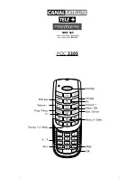 Preview for 22 page of THOMSON ROC 3205 - AVEC CODES User Manual