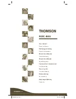 THOMSON ROC 4505 User Manual preview