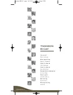 THOMSON ROC 6407 (French) Manuel D'Utilisation preview