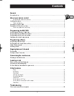 Preview for 3 page of THOMSON ROC 850 - AVEC CODES Manual