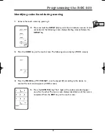 Preview for 13 page of THOMSON ROC 850 - AVEC CODES Manual