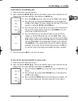 Preview for 19 page of THOMSON ROC 850 - AVEC CODES Manual