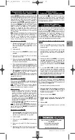 Preview for 19 page of THOMSON ROC4404 User Manual