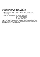 Preview for 9 page of THOMSON RT440 Operating Instructions Manual